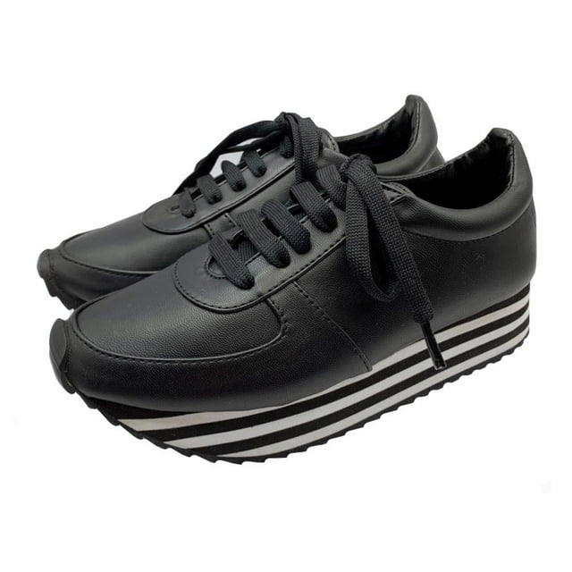 Tenis Annik T 23 Plataforma Pen Negro