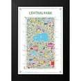 thumbnail image 2 of Esquer, Rafael 17x24 Black Modern Framed Museum Art Print Titled - New York Collection-Central Park, 2 of 5