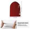 thumbnail image 2 of Gaeub Happy New Year 2025 Print Unisex Knitted Hat,Warm Winter Beanie,Unisex Fashion Knit Cuffed Cap,Ski Hat for Men and Women, 2 of 6