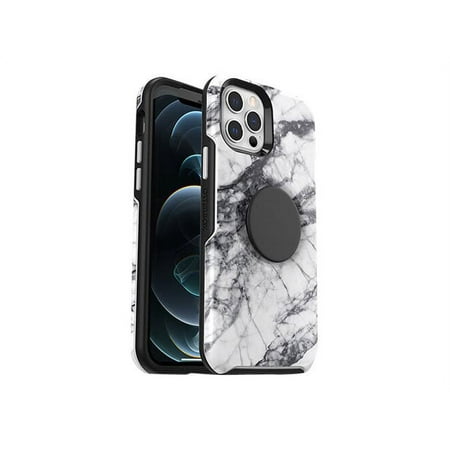 OtterBox - Otter + Pop Symmetry Case with PopGrip for Apple iPhone 12  /  12 Pro