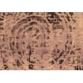 thumbnail image 1 of Ahgly Company Indoor Rectangle Abstract Brown Modern Area Rugs, 7' x 9', 1 of 4