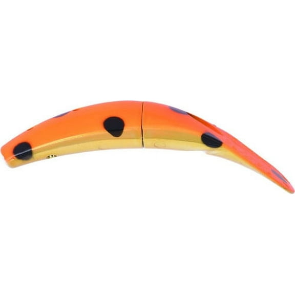 Yakima Bait 2.5" Spin-N-Fish - Unrigged 2 Pack, Gold Rotten Orange