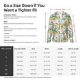 thumbnail image 6 of Goofa Colorful Fruits Printed Women's UPF 50+ Sun Protection Hoodie Jacket Lightweight Long Sleeve Sun Shirt for Women with Pocket Hiking Outdoor-3X-Large, 6 of 9