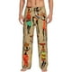 thumbnail image 1 of Balery Dancing African Women Pantalones de pijama para hombre, pijama ultraligero, pantalón de descanso-Small, 1 of 6
