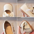 thumbnail image 6 of Herrnalise Shoes Girls Toddler Leather Shoes Toddler Soft Shoes Princess Bow Baby Shoes Girls Walkers Infant Mary Jane Flats Dresses Shoes Toddler Girls, 6 of 7