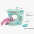 thumbnail image 2 of Sewing Machine Toy for Kids, Children Mini Sewing Machine with Light, Educational DIY Kids Sewing Kit, Sewing Small Appliances Toys, Intelligence Activities Toy for Girls Kids Age 5+, 2 of 5