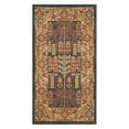 thumbnail image 2 of SAFAVIEH Mahal Phylliss Oriental Area Rug, Red/Natural, 6'7" x 6'7" Round, 2 of 2
