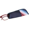 thumbnail image 4 of EV1 Pippa Crystal Red +1.25 Reading Glasses with Case, 4 of 8