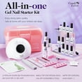 thumbnail image 6 of Candy Lover Gel Nail Polish Kit with UV LED Lamp, 12 Colors Romance Cool Gel Polish Starter Kit, All-in-One Quick Dry Soak Off Nail Gel Manicure Kit with DIY Tools Valentine Gift for Women, 6 of 10