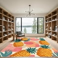 thumbnail image 2 of ODIKA 3'x5' Machine Washable Non-Slip Area Rug, Geometric Yellow High Traffic Rug, Yellow, 1051474, 2 of 7