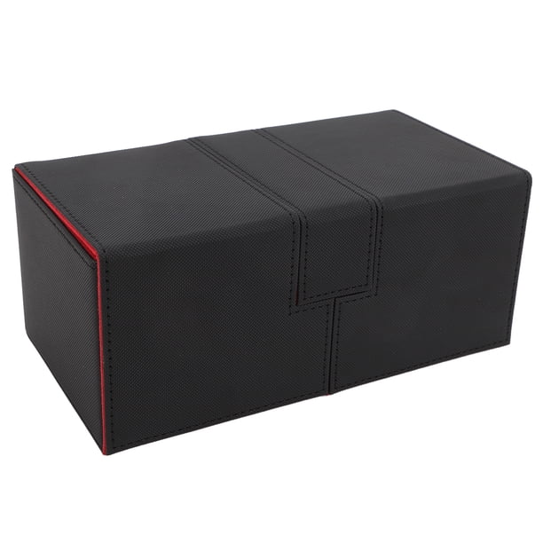Caja Para Barajas De Cartas, Caja Para Barajas De Cartas Con Cierre Magnético De Gran Capacidad Con 3 Cajones Para Guardar Más De 200 Cartas, Compatible Con Baloncesto, Fútbol,