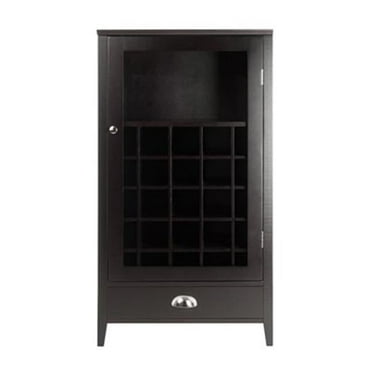 Bordeaux Wine Cabinet 25-Bottle Slot Modular