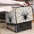 thumbnail image 7 of Xecao Spiders On The Web 1 Print 4 Slice Toaster Cover with Pockets, Small Appliance Cover, Dust and Fingerprint Protection, Machine Washable, 7 of 7
