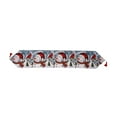 thumbnail image 1 of facefd Christmas Table Runner Tablecloth Santa Claus Table Desktop Placemat Xmas Decor No.03, 1 of 6