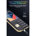 thumbnail image 3 of Yajisi 2G Cellphone Thin 2.8 Inch / 7.1 cm Bar Phone with Big Button Clear Sound Triple SIM Card Slots 3800mAh Battery FM Radio Bright Flashlight for Seniors Unlocked Standard Mobile Black, 3 of 9
