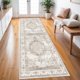 thumbnail image 1 of Alfombra YouFortong, lavable, 90 x 240 cm, color beige, para pasillo, 1 of 6