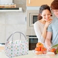 thumbnail image 5 of Bolsa de almuerzo con aislamiento reutilizable, bolso, lonchera, trabajo para hombres y mujeres, picnic o preparación de viaje, 5 of 5