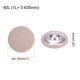 thumbnail image 2 of 10uds 40L Tela Paño Cubierto Botón 25mm Redondo Metal Vástago Costura Botones para Trajes Vestido Blusas, Caqui, 2 of 5