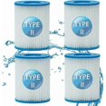 thumbnail image 1 of Swimming Pool Filter for Bestway 58094, for Bestway Filter Type II, Swimming Pool Filter (4 PCS), 1 of 5