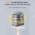 thumbnail image 4 of ABPETE Toilet Brush Set, Bathroom Accessories, Toilet Bowl Cleaners, Deep Cleansing Multifunctional Hanging Toilet Brush Set for Bathroom(Cherry Blossom Pink), 4 of 17