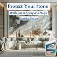 thumbnail image 6 of Black Diamond Stoneworks Granite Sealer: Seals and Protects. Marble Sealer Protector. Granite, Marble, and Travertine Countertop Sealer for All Stone Countertops. Enhance Your Stone’s Natural Beauty., 6 of 7