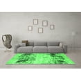 thumbnail image 3 of Ahgly Company Indoor Rectangle Oriental Green Industrial Area Rugs, 7' x 9', 3 of 4