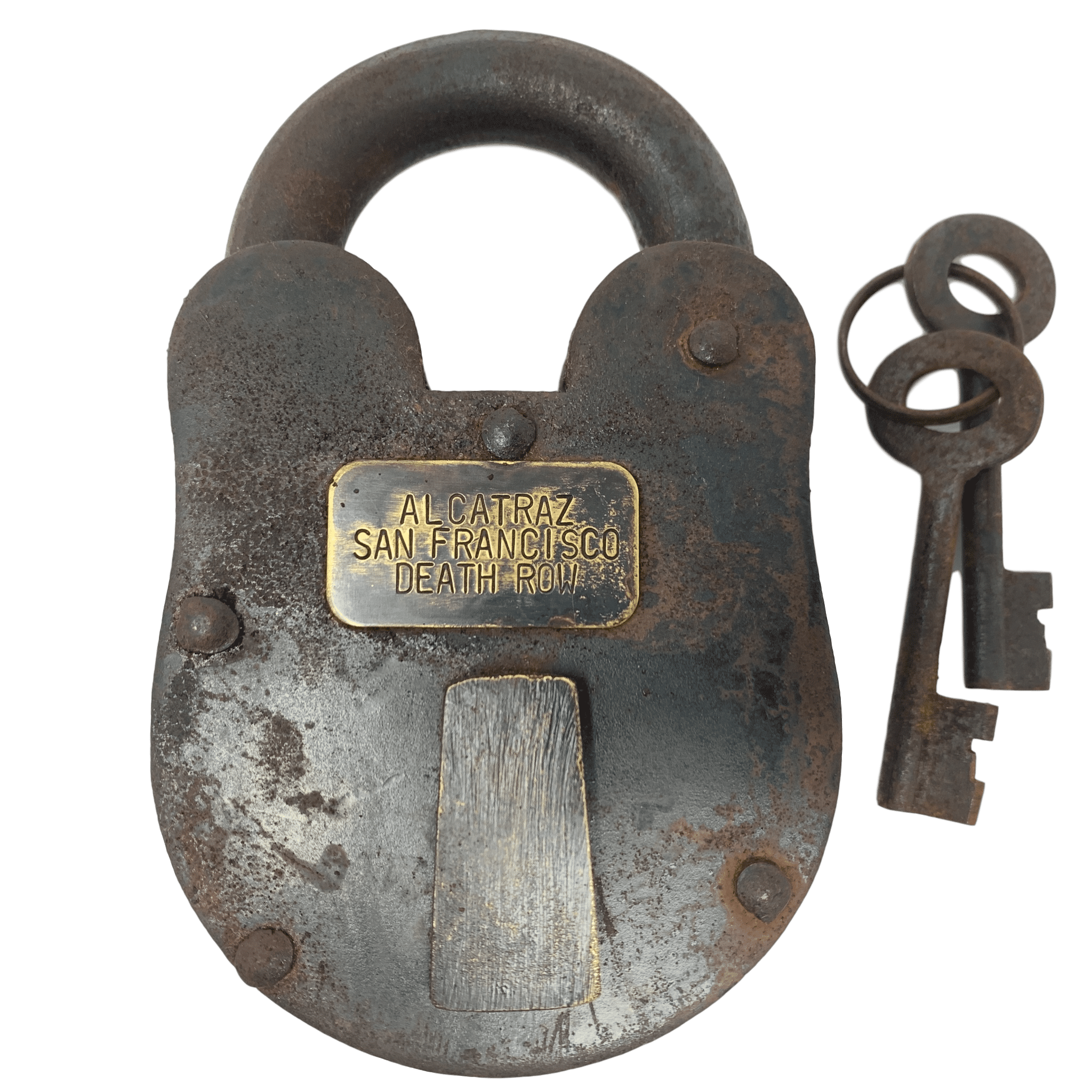 Vintage reproduction cast iron prison/ jail keys
