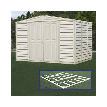  -48 Duramax WoodBridge Shed and Foundation (10' x 8') - Walmart.com