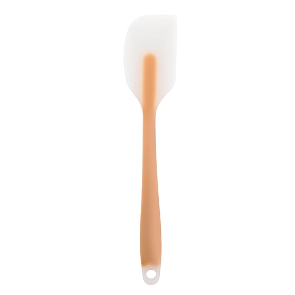 unbranded Small Yellow Rubber Spatula Flexible Silicone Tool for Baking 1Pack
