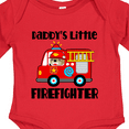 thumbnail image 4 of Inktastic Daddys Little Firefighter Boys or Girls Long Sleeve Baby Bodysuit, 4 of 5