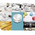 thumbnail image 2 of Vacuum Cleaner, Mini Table dust Sweeper Energy Saving,High Endurance mins, Rotatable Design for Keyboard/Home/School/Office (White Charging，7.9*7.9*6cm), 2 of 5