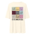 thumbnail image 4 of HUITKMM T-Shirt pour Femmes Chemises de Livre pour Femmes Surdimensionné dans Mon T-Shirt Bookish Décontracté à Manches Courtes T-Shirt de Lecture Hauts, 4 of 4