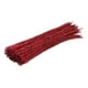 thumbnail image 1 of 100 piezas 30 cm de longitud DIY barra trenzada de felpa adorno de árbol de Navidad niños juguete decoración de Navidad (rojo), 1 of 7