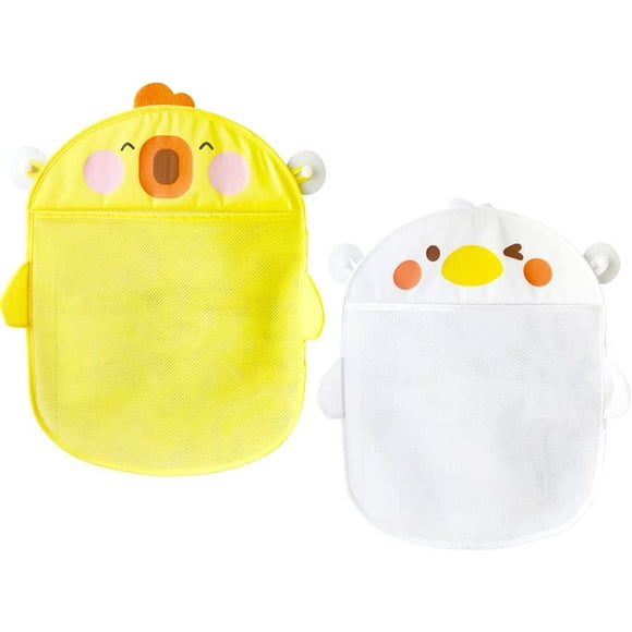 Pack of 2 Bath Toy Storage Bag, Bath Toy Storage, Bath Toy Net, Storage Bag for Bath