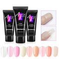 thumbnail image 3 of Nail Art Crystal Extension Glue Set Complete Poly Gel Extension Nail Kit Reusable Gel Polish Nail Art Design with Long Continuous Time for Nail Beauty Women, 3 of 8