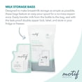 thumbnail image 4 of Bolsas de almacenamiento de leche Motif Medical 300 unidades, 4 of 8