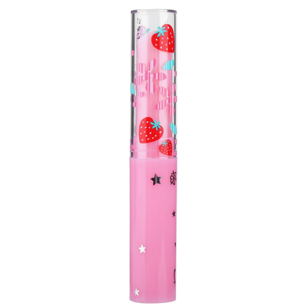 Tebru Strawberry Lasting Moisturizing Color Changing Lip Balm Gloss Waterproof Lipstick Beauty Tool,Lip Balm, Waterproof Lip Balm