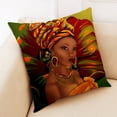thumbnail image 1 of Soft Texture Pillow Covers, Velvet Feel Throw Pillowcases, 20x26 Inch Size, Geometric Pattern Design, for Living Room, Queen Size, Durable Polyester Fabric, Decorative Bedding, Modern Home Akmoler, 1 of 2