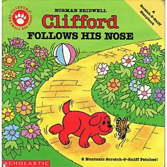 Pre-Owned Clifford Follows His Nose (Scratch-&-Sniff Storybook) Paperback