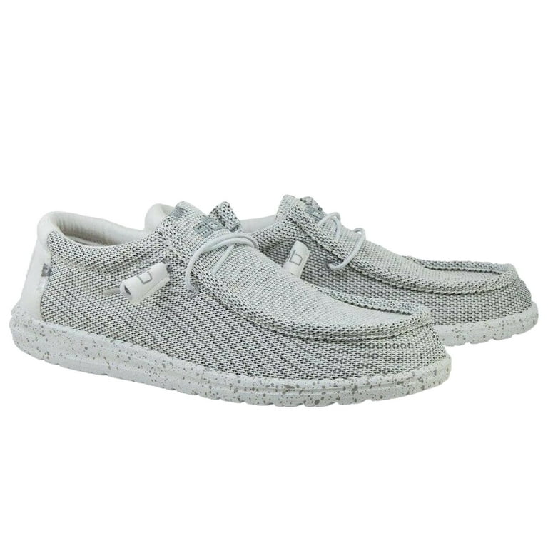 HEY DUDE Wally Sox Men's Comfort Memory Foam Casual Sneakers, Size