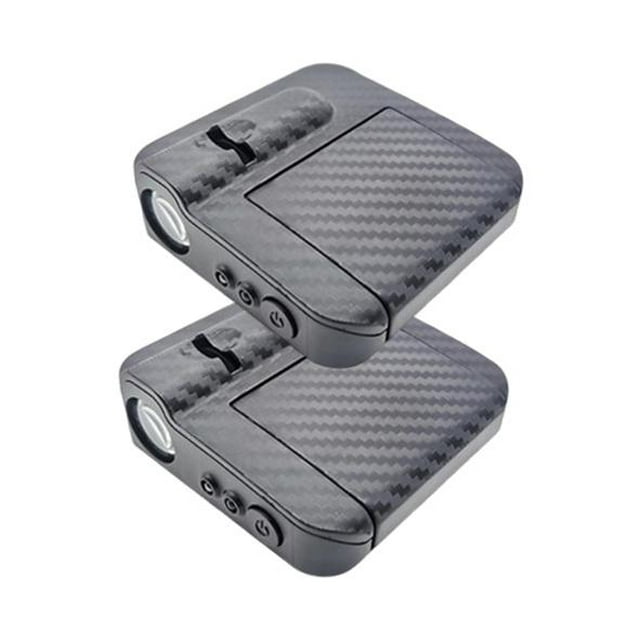 Juego de 2 focos LED recargables para puerta de coche