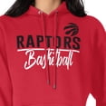 thumbnail image 3 of Women's G-III 4Her by Carl Banks Red Toronto Raptors Graphics Fleece Pullover Hoodie, 3 of 3