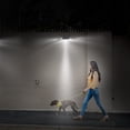 thumbnail image 5 of Solar Wall Lights, iMounTEK  16 LED Stair Lamps with Motion Sensor, Wireless Garden Night Lights, IP65 Waterproof for Garage Garden Deck Front Door, 5 of 7