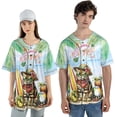 thumbnail image 4 of American Shorthair Hello Summer with Sunglasses and Surfboard Tropical Vibes All Over Print 3D Baseball Shirt Cat Lover Kitten Owner Gifts Softball Sport - 00007, 4 of 6