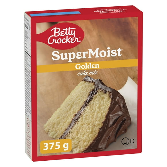 Betty Crocker Super Moist Golden Cake Mix, 375 g