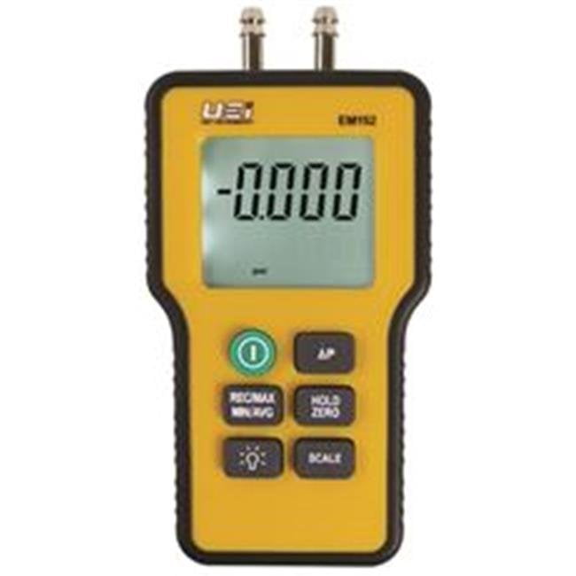 Details about   UEi Test Instruments EM201B Dual Input Differential Manometer Home Improvement