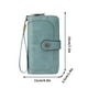 thumbnail image 2 of Cartera antimagnética con cremallera larga para mujer, cartera de cuero, nuevo bolso de mano de gran capacidad en Europa y América. Cartera antimagnética., 2 of 6