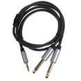 thumbnail image 4 of SUTENGDA Audio Cable Splitter 1m 1/4 To Dual 3.5mm Cable Audio Cable Splitter Wire, 4 of 7