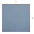 thumbnail image 6 of REGALWOVEN 12 Pack Cloth Napkins, Cotton Washable Table Dinner Napkins for Restaurant, Weddings, Events, and Parties Hazy blue 18x18inch, 6 of 6