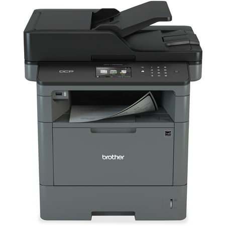 Brother Monochrome Laser Multifunction Copier and Printer, DCP-L5500DN, Flexible Network Connectivity, Duplex Printing, Mobile Printing &